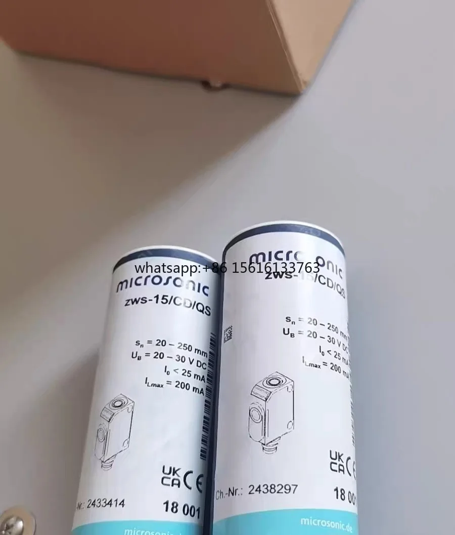Microsonic Sensor ZWS-15/CD/5MS .a
Microsonic Sensor ZWS-15/CD/5MS .a