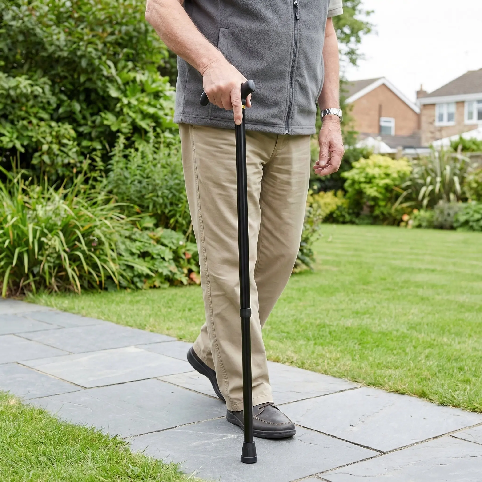 Aluminum Alloy Lightweight Adjustable Walking Cane Two-Section Folding Walking Stick for Seniors Trekking Pole Hiking Pole
Aluminum Alloy Lightweight Adjustable Walking Cane Two-Section Folding Walking Stick for Seniors Trekking Pole Hiking Pole