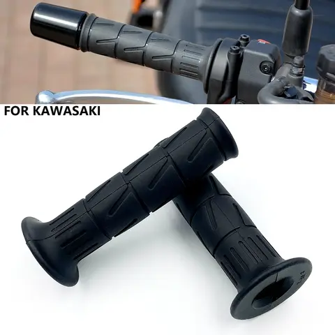 For Kawasaki Ninja ZX-6R ZX6R ZX-7R ZX-9R ZX-10R Ninja300/250 ER6N/F Handle Bar Motorbike Hand Grips Handlebar Grip Anti-Skid