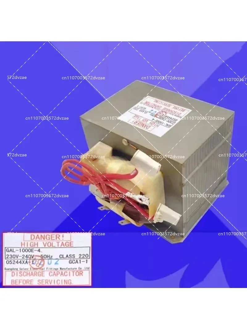 1000W Microwave Oven Transformer Model GAL-1000E-4 New Condition for Appliance Repair
1000W Microwave Oven Transformer Model GAL-1000E-4 New Condition for Appliance Repair