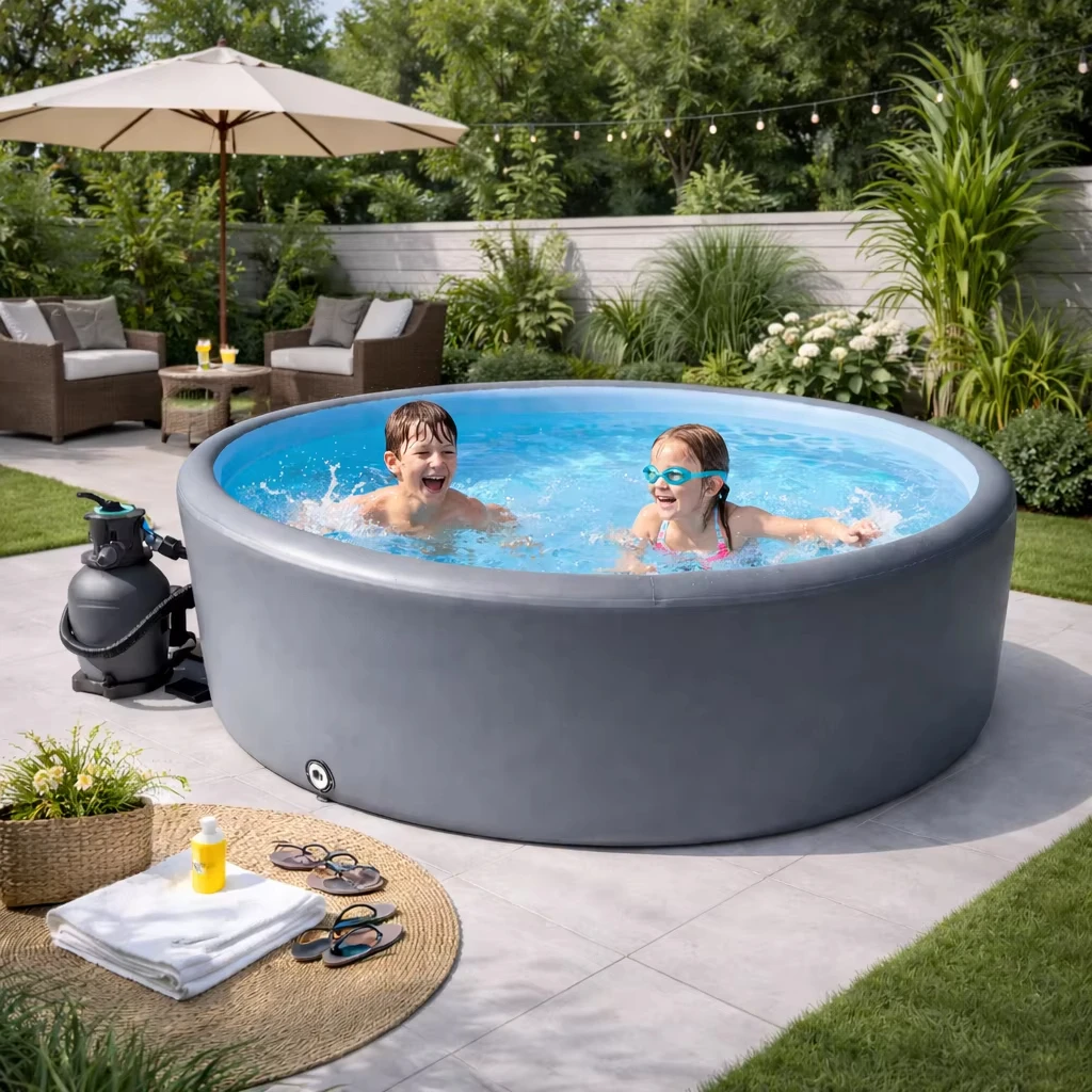 Wholesale Inflatable Drop Stitch Swimming Pool UV Proof Waterproof Piscinas Thickened Leakproof Pool for Garden Summer Fun
Wholesale Inflatable Drop Stitch Swimming Pool UV Proof Waterproof Piscinas Thickened Leakproof Pool for Garden Summer Fun