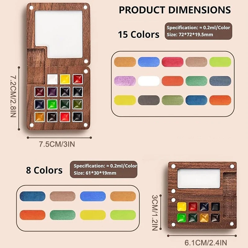 Карманный набор акварельных красок для художника, дорожный набор акварельных красок, мини-набор акварельных красок, наборы акварельных красок с 24-цветными красками
Карманный набор акварельных красок для художника, дорожный набор акварельных красок, мини-набор акварельных красок, наборы акварельных красок с 24-цветными красками