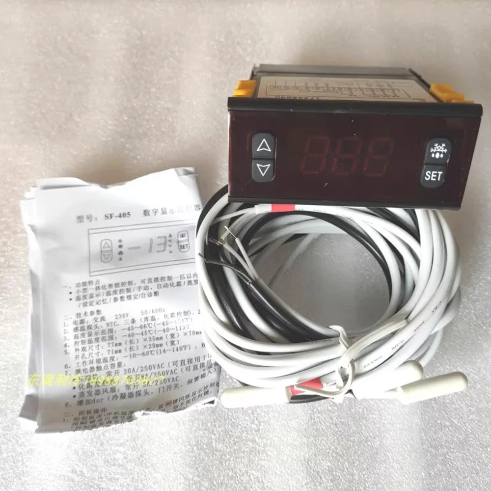SF-405 Genuine Zhongshan Shangfang Refrigerator Freezer Thermostat Temperature Controller Temperature Controller Controller
SF-405 Genuine Zhongshan Shangfang Refrigerator Freezer Thermostat Temperature Controller Temperature Controller Controller
