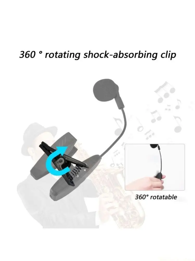 M5TD Wireless Microphone Pickup Systems For Saxophone Clarinet High Fidelitys Sound
M5TD Wireless Microphone Pickup Systems For Saxophone Clarinet High Fidelitys Sound