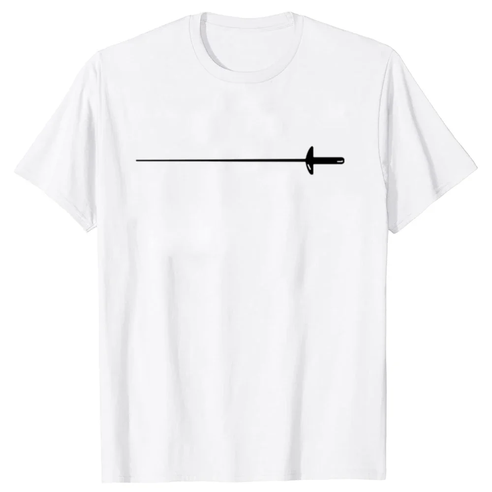 2025 new model Funny Fencing Sword Graphic T-shirts Men Women's Fashion Casual Tshirt 100% Cotton Loose Oversized Fencer T Shirt
2025 new model Funny Fencing Sword Graphic T-shirts Men Women's Fashion Casual Tshirt 100% Cotton Loose Oversized Fencer T Shirt