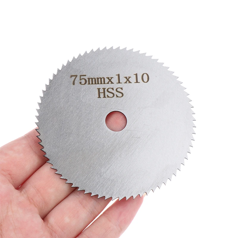 1pcs 3inch 75mm Cutting Disc Mini Circular Saw Blade For Wood Plastic Metal Rotating Cutting Tools
1pcs 3inch 75mm Cutting Disc Mini Circular Saw Blade For Wood Plastic Metal Rotating Cutting Tools