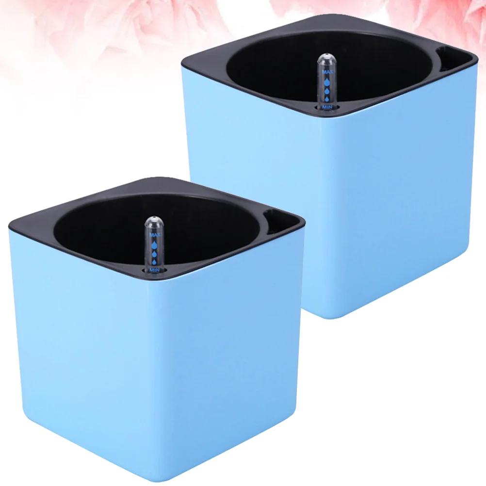 4 Pcs Self Watering Planters Lazy Flower Pot Indoor Desktop Plants Holder Terrarium
4 Pcs Self Watering Planters Lazy Flower Pot Indoor Desktop Plants Holder Terrarium