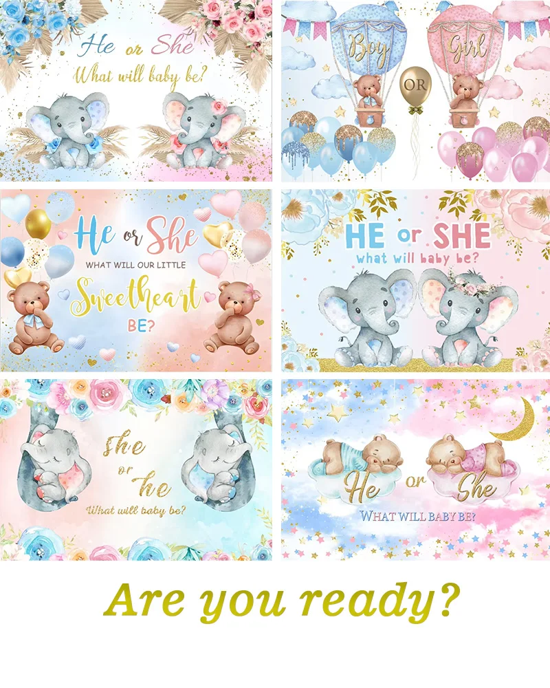 Gender reveals boys and girls, blue or pink party background decoration, photography props, curtains customization
Gender reveals boys and girls, blue or pink party background decoration, photography props, curtains customization