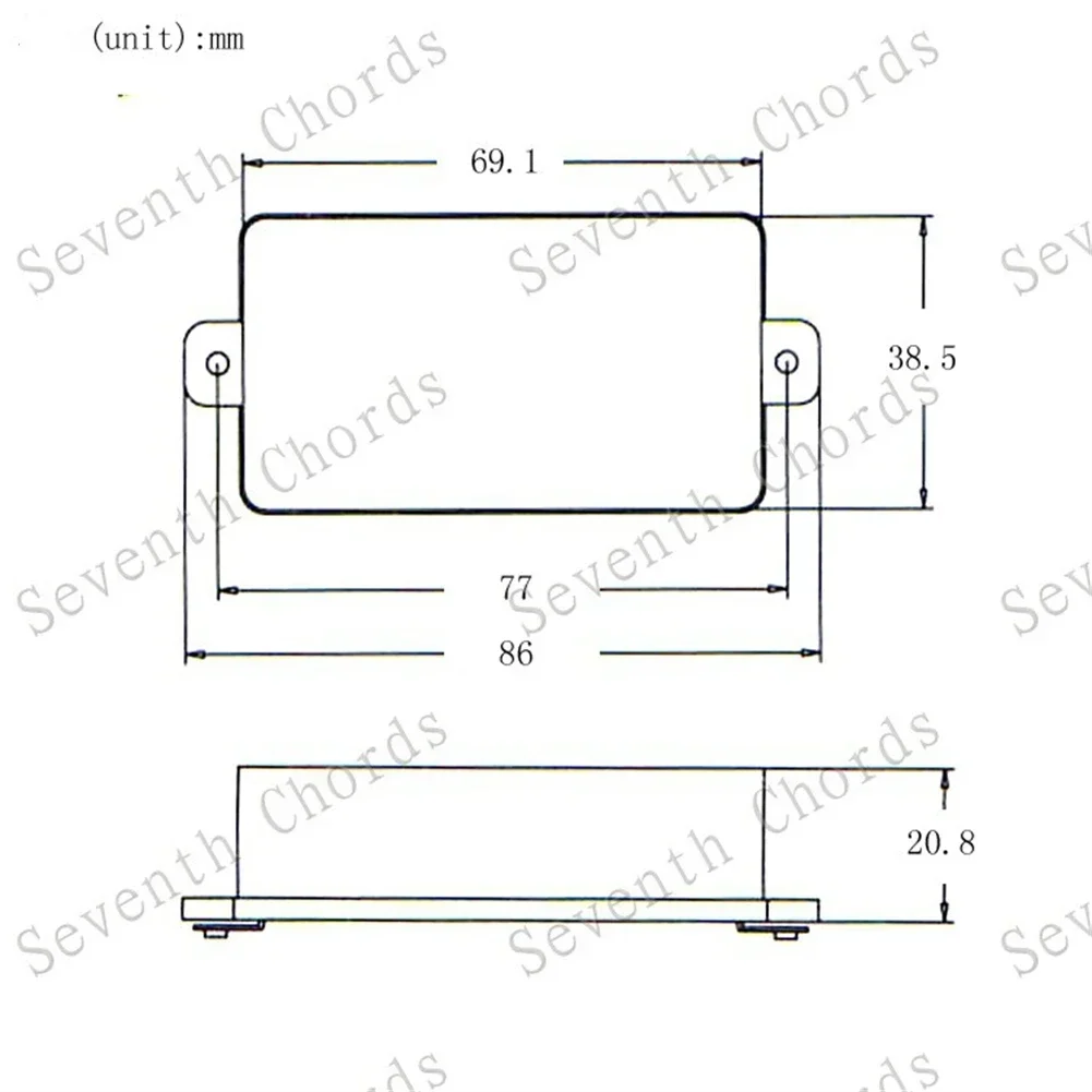 Plastic Sealed Humbucker Pickup Cover Shell For SQ ST Pickup Electric Guitar Parts Sealed Humbucker Cover High Quality
Plastic Sealed Humbucker Pickup Cover Shell For SQ ST Pickup Electric Guitar Parts Sealed Humbucker Cover High Quality