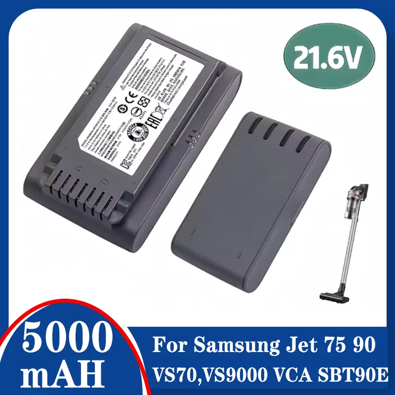 100% Original Sweeper Battery VCA-SBT90 for Samsung Vs9000 Jet90 Jet75 Jet90E VCA-SBT90 Cordless Handheld Vacuum Cleaner Battery
100% Original Sweeper Battery VCA-SBT90 for Samsung Vs9000 Jet90 Jet75 Jet90E VCA-SBT90 Cordless Handheld Vacuum Cleaner Battery