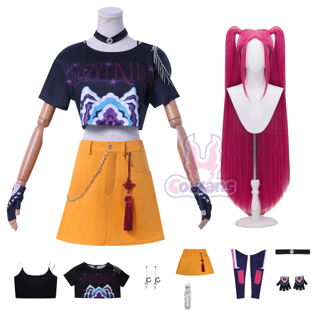 K-Pop Mira Rumi Zoey Demon Hunters Косплей Костюм Парик для Женщин Одежда Девушка Группа Идол Ролевая Игра Наряд Хэллоуин Карнавальный Костюм
K-Pop Mira Rumi Zoey Demon Hunters Косплей Костюм Парик для Женщин Одежда Девушка Группа Идол Ролевая Игра Наряд Хэллоуин Карнавальный Костюм