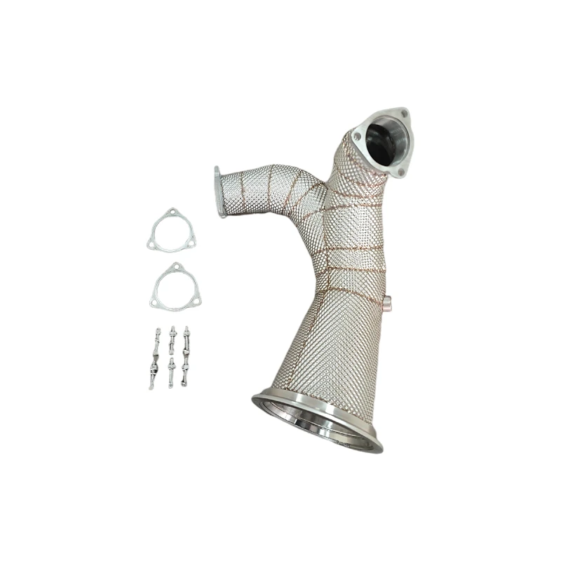Downpipe for Audi S4 S5 B9 3.0T Downpipe
Downpipe for Audi S4 S5 B9 3.0T Downpipe