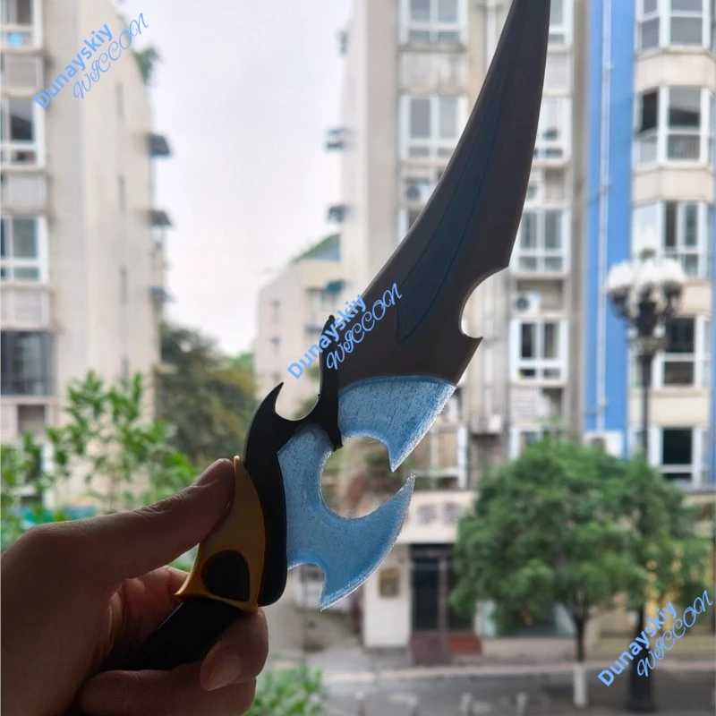 Genshin Impact Lohen Cosplay Short Sword Prop Simulation Stiletto Weapoon Model For Halloween Party Decor
Genshin Impact Lohen Cosplay Short Sword Prop Simulation Stiletto Weapoon Model For Halloween Party Decor