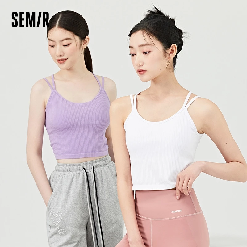 Нижнее белье Semir женское тонкое, модный спортивный бюстгальтер без косточек с красивой спинкой, с перекрестными лямками, с подставкой, осень
Нижнее белье Semir женское тонкое, модный спортивный бюстгальтер без косточек с красивой спинкой, с перекрестными лямками, с подставкой, осень