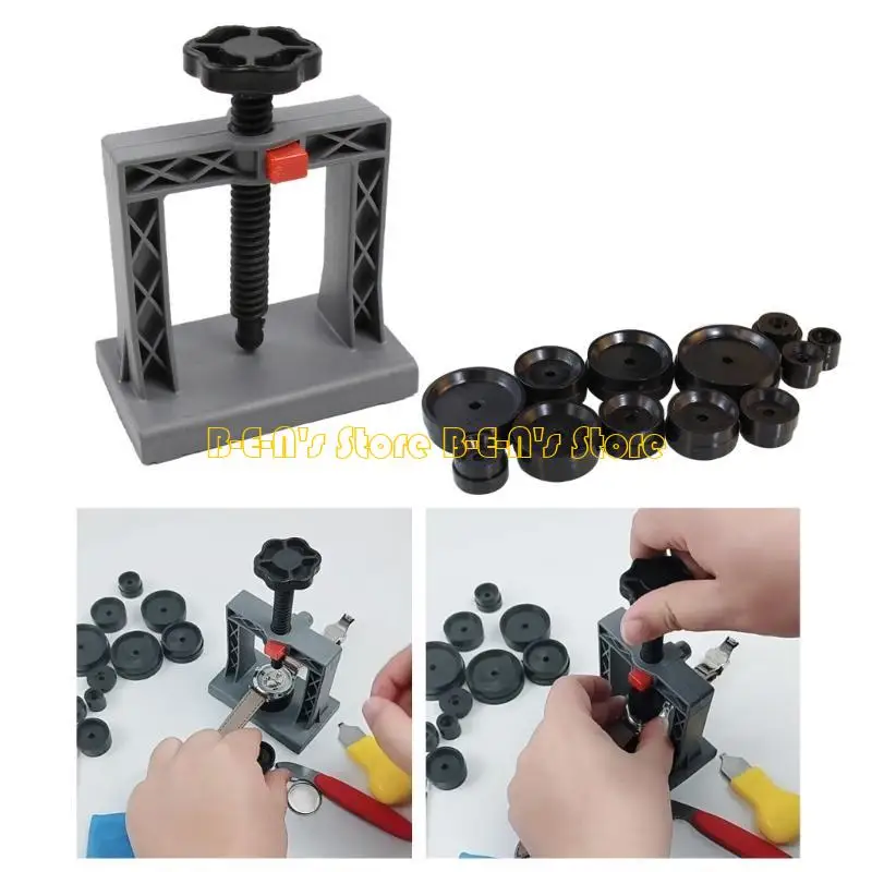 Y1AD Watch Back Removal Tool Kits with 12 Assorted Molds Perfect for Watchmakers
Y1AD Watch Back Removal Tool Kits with 12 Assorted Molds Perfect for Watchmakers