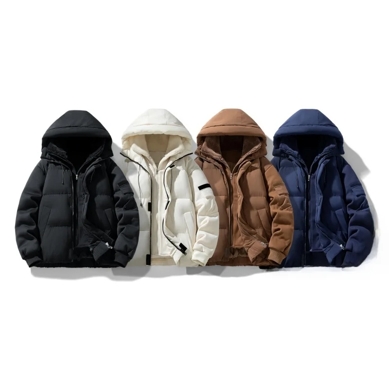 Couples Thiened Cotton Jaet Hooded Casual Versatile Outerwear for Men And Women Warm Sli Winter Coat Cleanfit Sle
Couples Thiened Cotton Jaet Hooded Casual Versatile Outerwear for Men And Women Warm Sli Winter Coat Cleanfit Sle