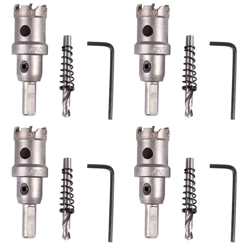 A36T-4X Carbide Tip Metal Cutter Stainless Steel HSS Drill Bit Hole Saw Holesaw Size:25Mm
A36T-4X Carbide Tip Metal Cutter Stainless Steel HSS Drill Bit Hole Saw Holesaw Size:25Mm