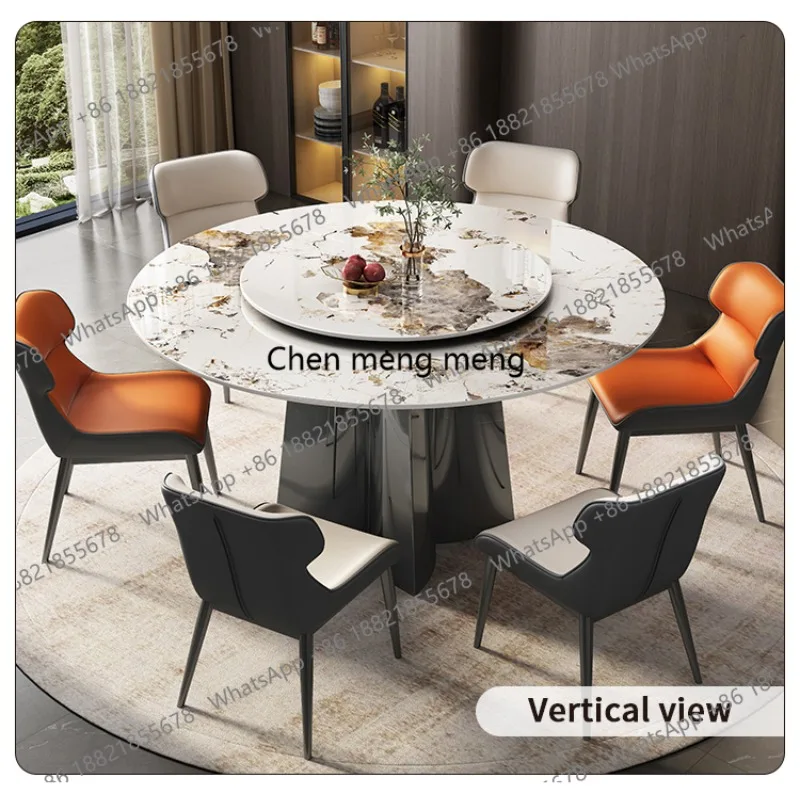 Modern Luxury Nordic Home Dining Room Furniture Set 4 Seater Stainless Steel Slate Top Round Dinners Table OEM ODM Customizable
Modern Luxury Nordic Home Dining Room Furniture Set 4 Seater Stainless Steel Slate Top Round Dinners Table OEM ODM Customizable