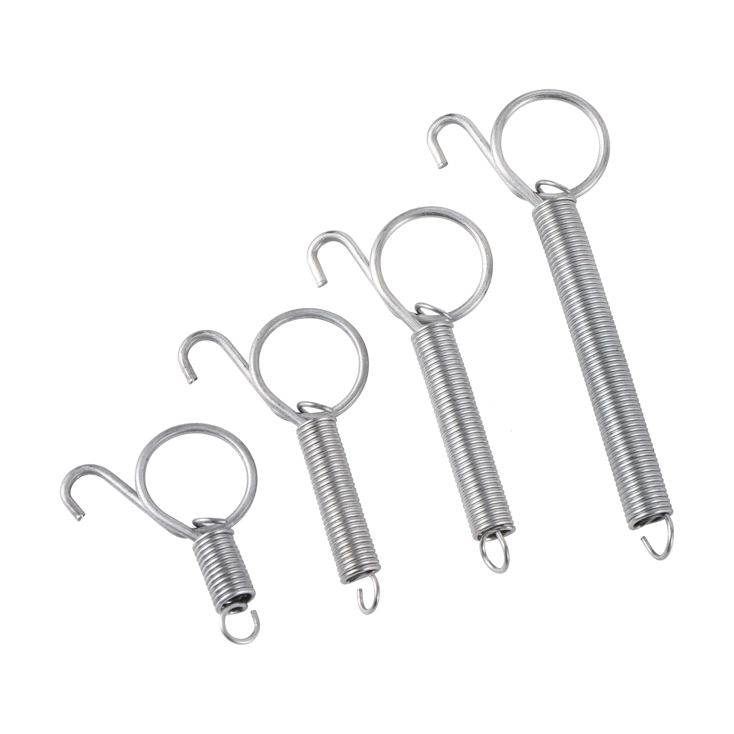 5 Pcs Cage Door Spring Hooks 5/7/8.2/11.3cm Metal Snap Hook Tension Spring Suitable For Poultry Cage Door Chicken Hamster Cage
5 Pcs Cage Door Spring Hooks 5/7/8.2/11.3cm Metal Snap Hook Tension Spring Suitable For Poultry Cage Door Chicken Hamster Cage