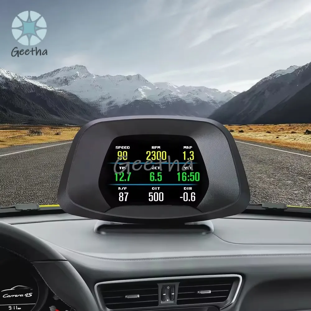 Best Seller Car Projector Speedometer HUD With Turbine Pressure OBD2 GPS Navigation P19 Car Head up Display
Best Seller Car Projector Speedometer HUD With Turbine Pressure OBD2 GPS Navigation P19 Car Head up Display