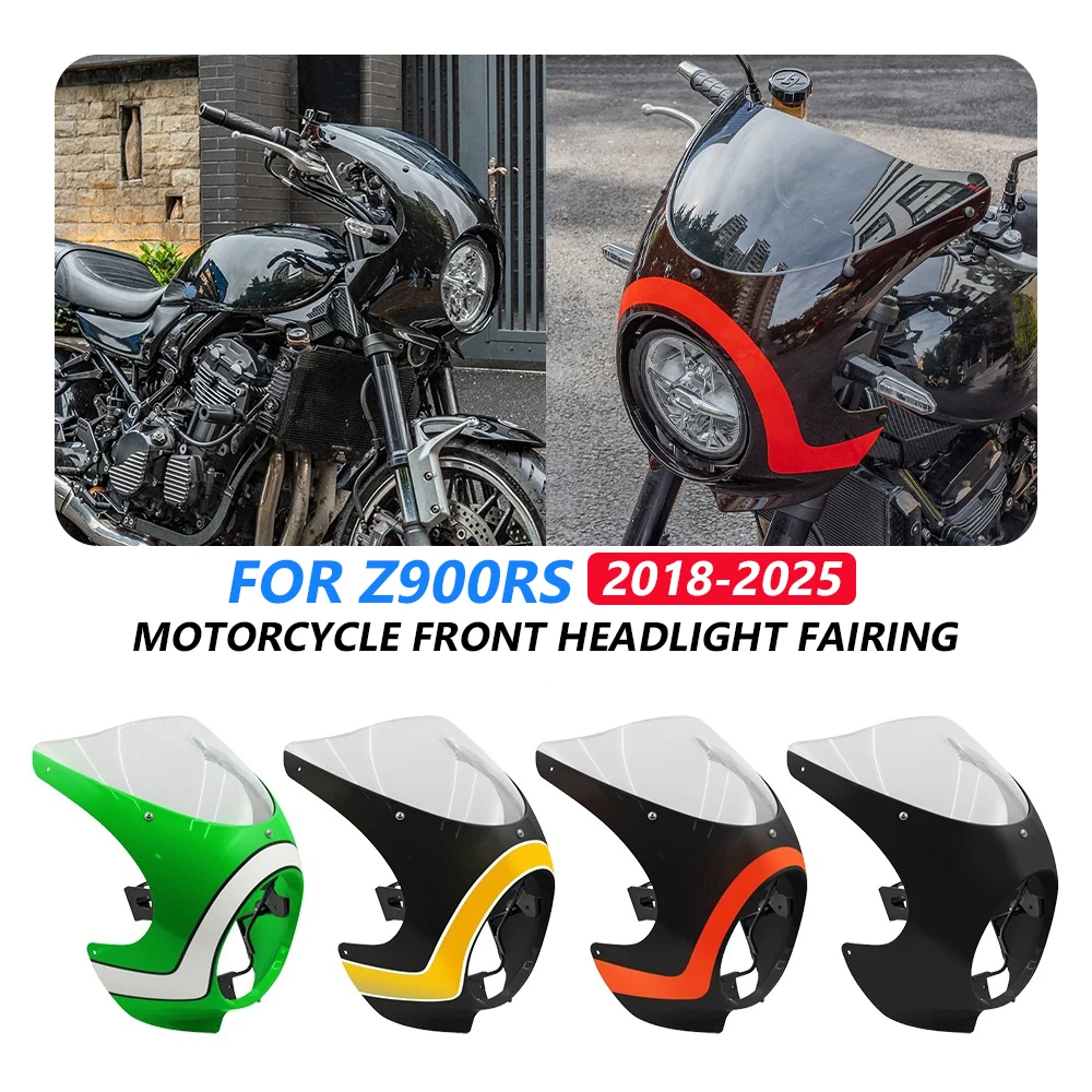 Frontal Wind Deflector For Kawasaki Z900 RS 2025-2018 Z900RS Z900SE Motorcycle Headlight Mask Windshield Light Cover Assembly
Frontal Wind Deflector For Kawasaki Z900 RS 2025-2018 Z900RS Z900SE Motorcycle Headlight Mask Windshield Light Cover Assembly