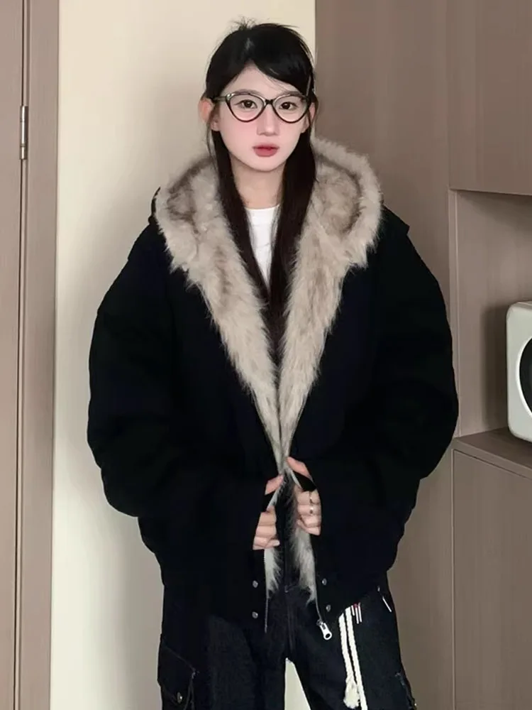 Hooded Fce Lined Jaet Men's Autumn Winter Thi Warm American Street Sle Couple Cotton Coat Youth Trendy Long Sve Z...
Hooded Fce Lined Jaet Men's Autumn Winter Thi Warm American Street Sle Couple Cotton Coat Youth Trendy Long Sve Z...