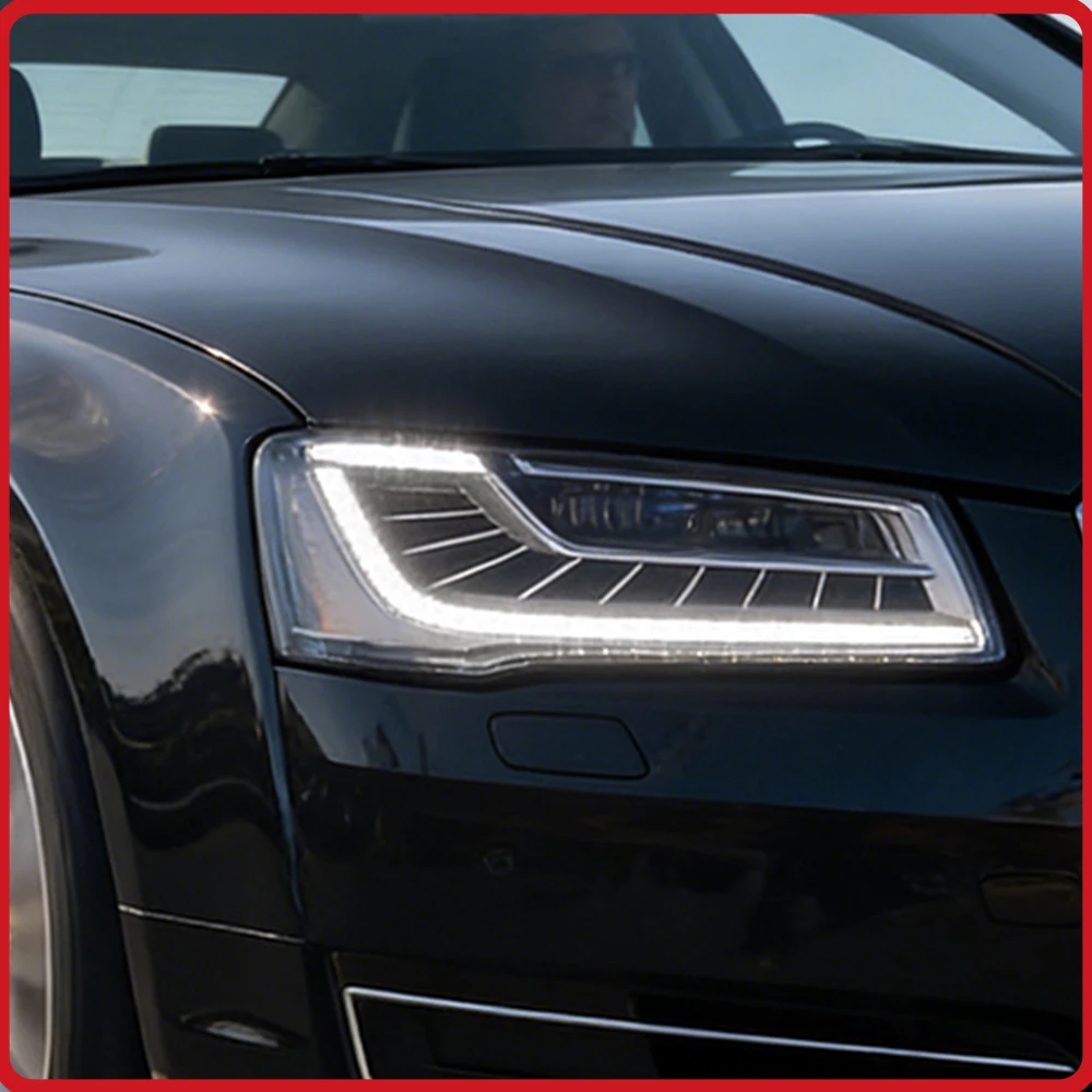For Audi A8 D4 2011-2013 Headlights Assembly Upgrade LED Lens Car Accessories Startup Effect Streamer Turn Light Plug and Play
For Audi A8 D4 2011-2013 Headlights Assembly Upgrade LED Lens Car Accessories Startup Effect Streamer Turn Light Plug and Play