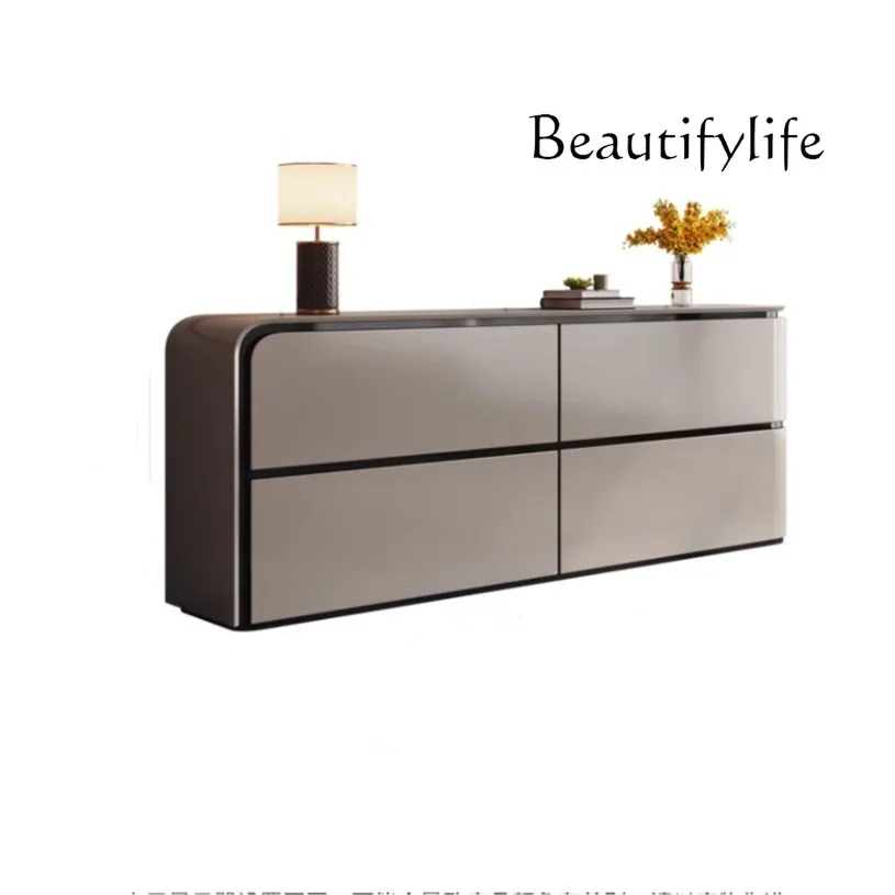 Italian minimalist dining side cabinet modern minimalist light luxury solid wood chest cabinet bedroom locker
Italian minimalist dining side cabinet modern minimalist light luxury solid wood chest cabinet bedroom locker