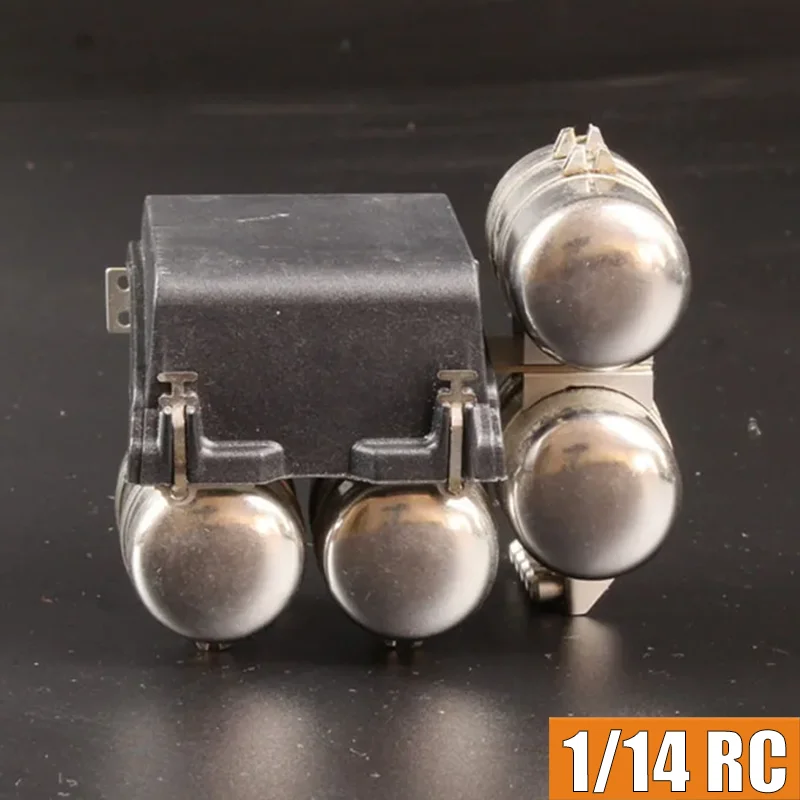 1/14 Metal Simulation Battery Box Gas Tank Upgrade Accessories for Tamiya RC Truck SCANIA R730 R620 R470 RC Car
1/14 Metal Simulation Battery Box Gas Tank Upgrade Accessories for Tamiya RC Truck SCANIA R730 R620 R470 RC Car
