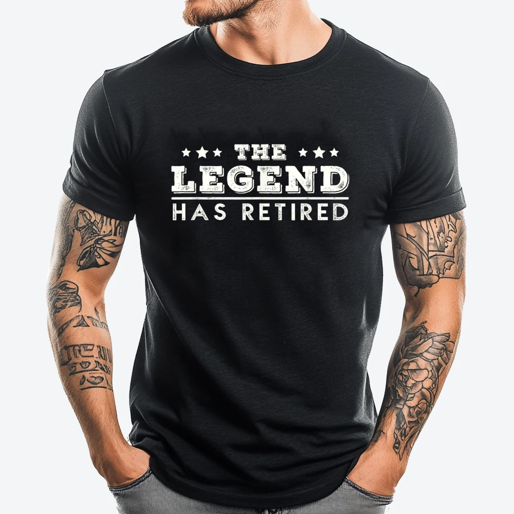 The Legend Has Retired Retirement Mens Clothing Graphic T Shirts Graphic T Shirts Men Summer Men's Cotton T-Shirt Classic
The Legend Has Retired Retirement Mens Clothing Graphic T Shirts Graphic T Shirts Men Summer Men's Cotton T-Shirt Classic