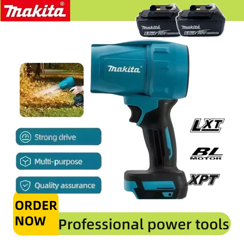 Makita Turbo Jet Air Blower Cordless Electric Air Duster Powerful Wind Rechargeable Portable Tool for Car Space Dust Clearing
Makita Turbo Jet Air Blower Cordless Electric Air Duster Powerful Wind Rechargeable Portable Tool for Car Space Dust Clearing