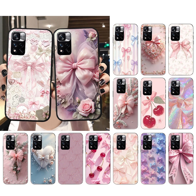 Pink ribbon bow Phone Case For Xiaomi Redmi note 13 12 Pro 11S 11 10 Pro 10S 12S Redmi 13 14C 10 13C
Pink ribbon bow Phone Case For Xiaomi Redmi note 13 12 Pro 11S 11 10 Pro 10S 12S Redmi 13 14C 10 13C
