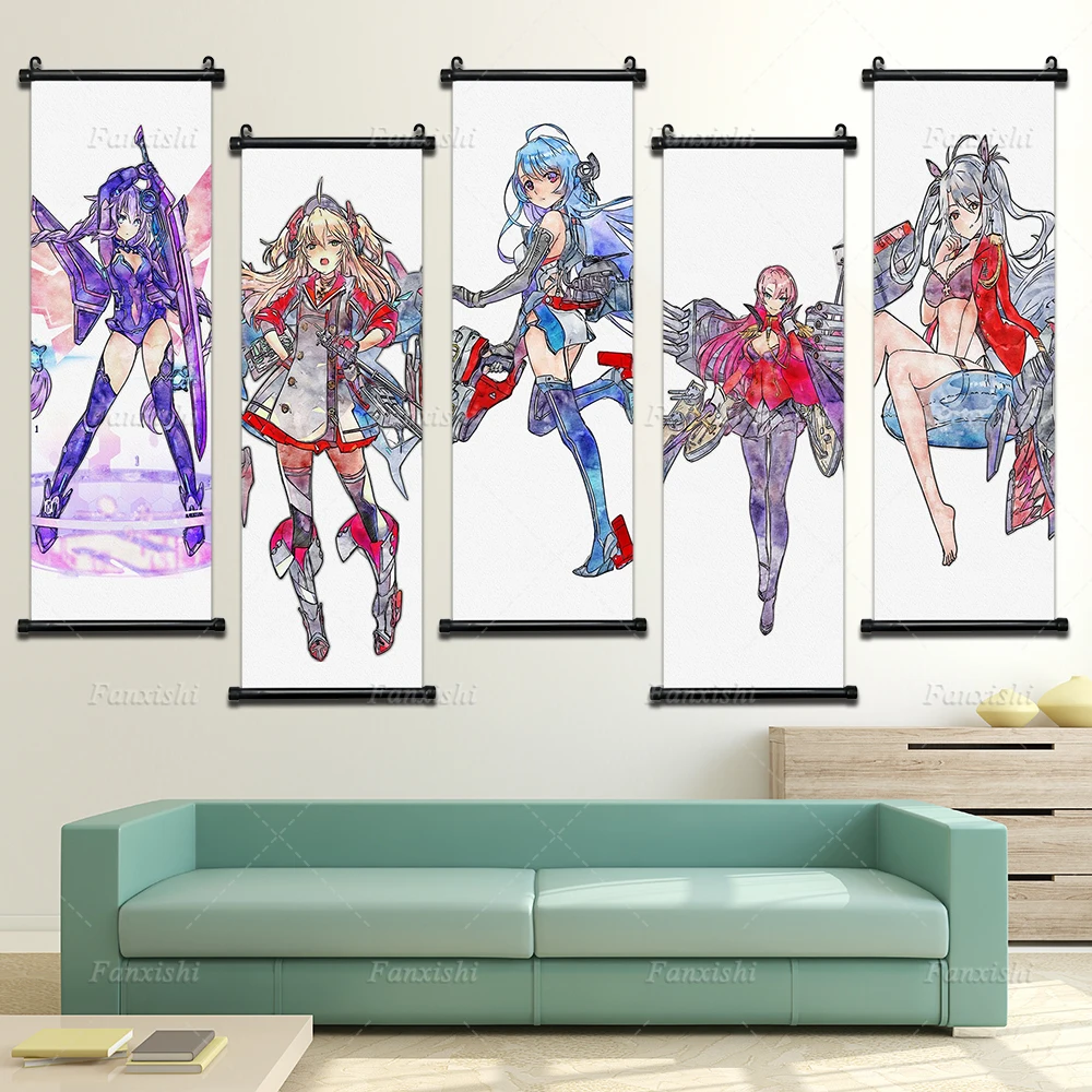 Scroll Hanging Painting Azur Lane Girl Anime Poster Abstract Wall Art Print Canvas Pictures for Living Room Home Decor Cuadros
Scroll Hanging Painting Azur Lane Girl Anime Poster Abstract Wall Art Print Canvas Pictures for Living Room Home Decor Cuadros