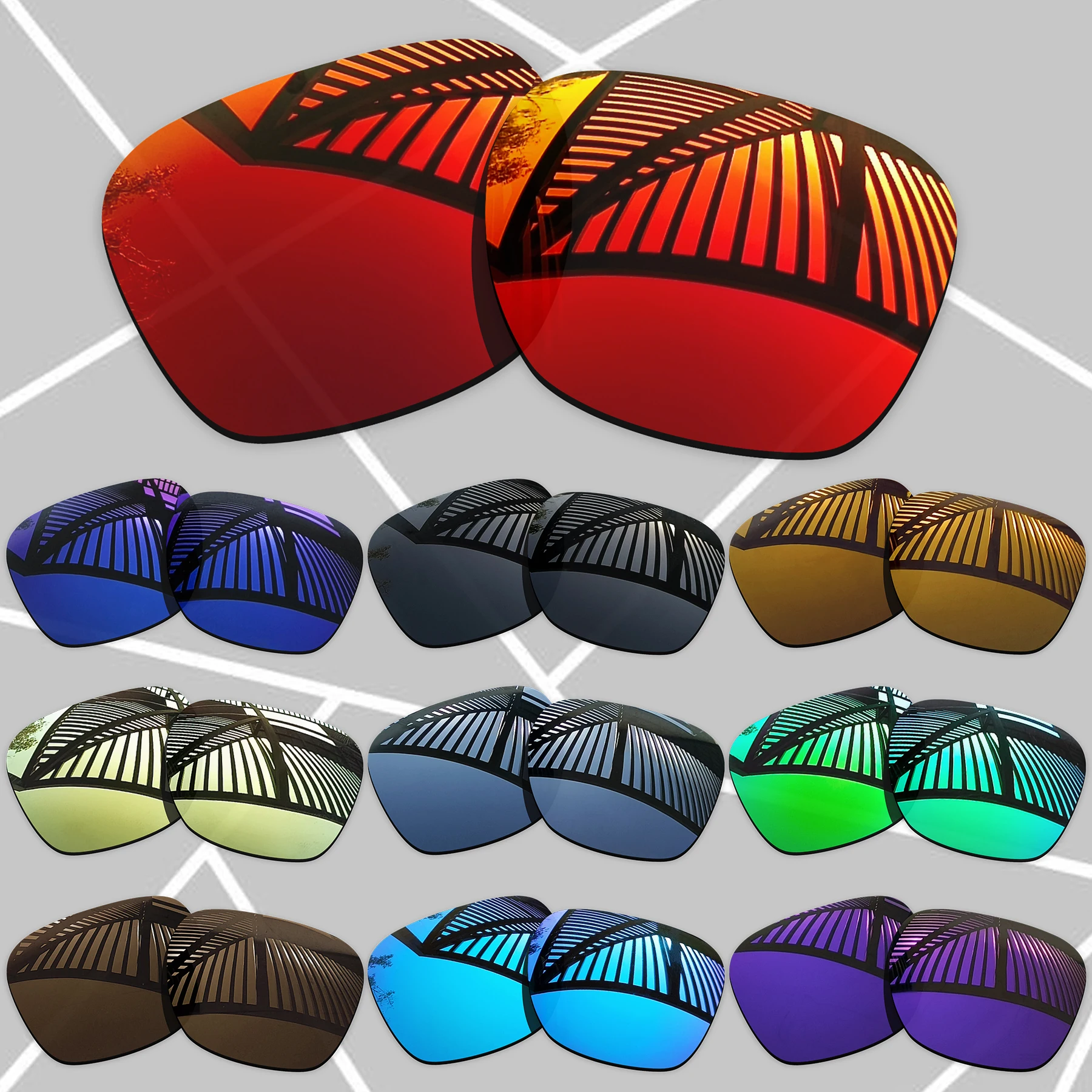 E.O.S Polarized Enhanced Replacement Lenses Compatible With COACH HC5167-55 9001 55mm Sunglasses - Multiple Choice
E.O.S Polarized Enhanced Replacement Lenses Compatible With COACH HC5167-55 9001 55mm Sunglasses - Multiple Choice