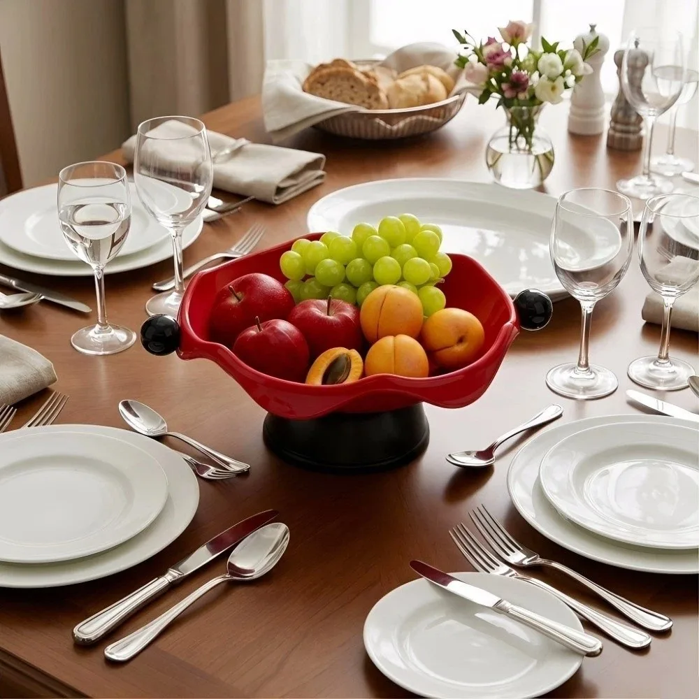 Dried Fruit Plate Fruit Snack Tray Spherical Handle Storage Organizer Candy Storage Basket Tableware Plastic Display Plate
Dried Fruit Plate Fruit Snack Tray Spherical Handle Storage Organizer Candy Storage Basket Tableware Plastic Display Plate