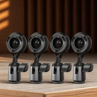 4 Pcs Wireless Mic Clip Stand Clamp Universal Plastic Holder Adjustable 270 Degree Rotation Mic Clips Accessories
4 Pcs Wireless Mic Clip Stand Clamp Universal Plastic Holder Adjustable 270 Degree Rotation Mic Clips Accessories