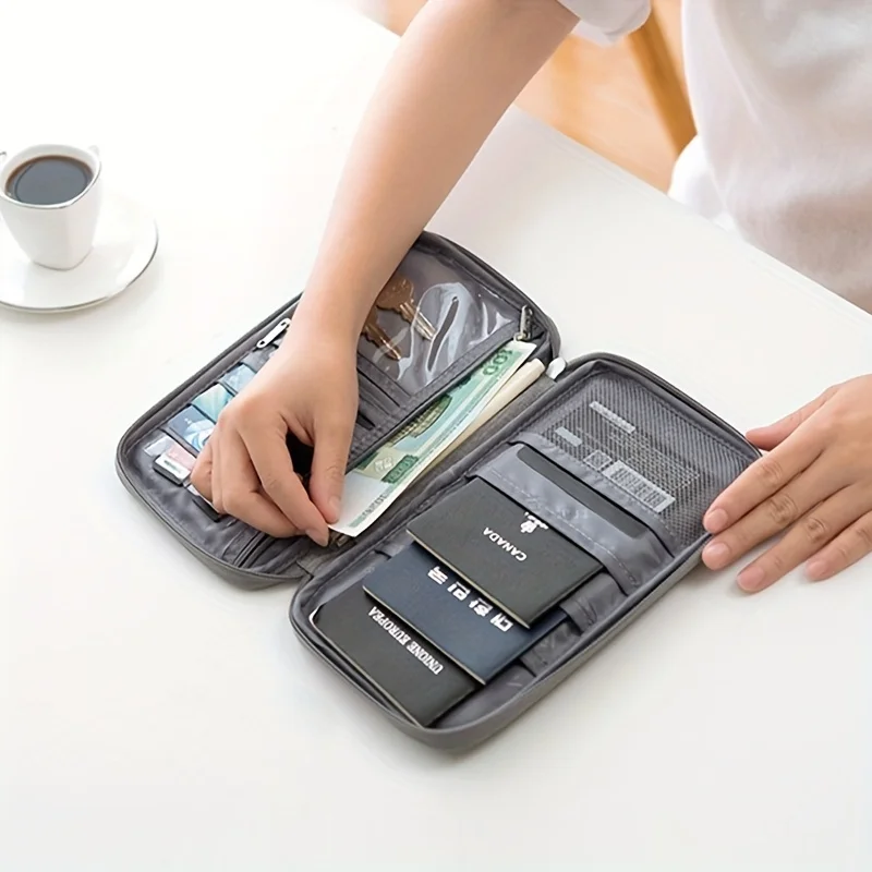 Waterproof Multifunctional Passport Holder for Travel and Business - Keep Your Documents Safe and Secure
Waterproof Multifunctional Passport Holder for Travel and Business - Keep Your Documents Safe and Secure