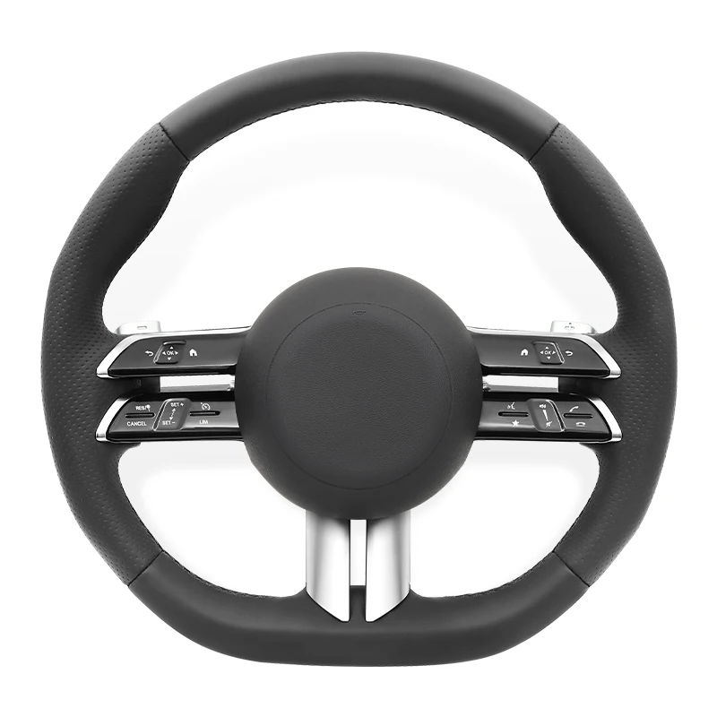 Leather Steering Wheel for Mercedes Benz W117 W166 W177 W197 W205 W212 W213 W216 W217 W218 W222 W253 W257 W463 W464 GLE G63 C63
Leather Steering Wheel for Mercedes Benz W117 W166 W177 W197 W205 W212 W213 W216 W217 W218 W222 W253 W257 W463 W464 GLE G63 C63