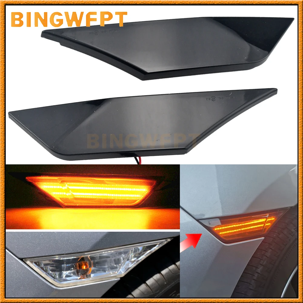 2Pc Smoked Lens LED Side Marker Car Lights For Honda Civic 2016 2017 2018 2020 OE#34300-TET-H01Auto Reflector Turn Signal Lights
2Pc Smoked Lens LED Side Marker Car Lights For Honda Civic 2016 2017 2018 2020 OE#34300-TET-H01Auto Reflector Turn Signal Lights