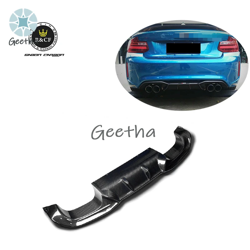 For bmw F87 M2 M2C rear bumper spoiler AK-P Style M2 M2C rear lip diffuser carbon fiber
For bmw F87 M2 M2C rear bumper spoiler AK-P Style M2 M2C rear lip diffuser carbon fiber