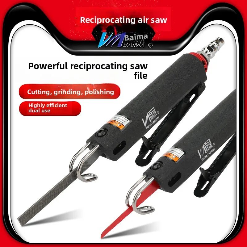 Baima Bm-510A Мощный возвратно-поступательный воздушный напильник и воздушная пила Двухцелевая шлифовальная машина Полировщик Гравировально-полировальный станок
Baima Bm-510A Мощный возвратно-поступательный воздушный напильник и воздушная пила Двухцелевая шлифовальная машина Полировщик Гравировально-полировальный станок