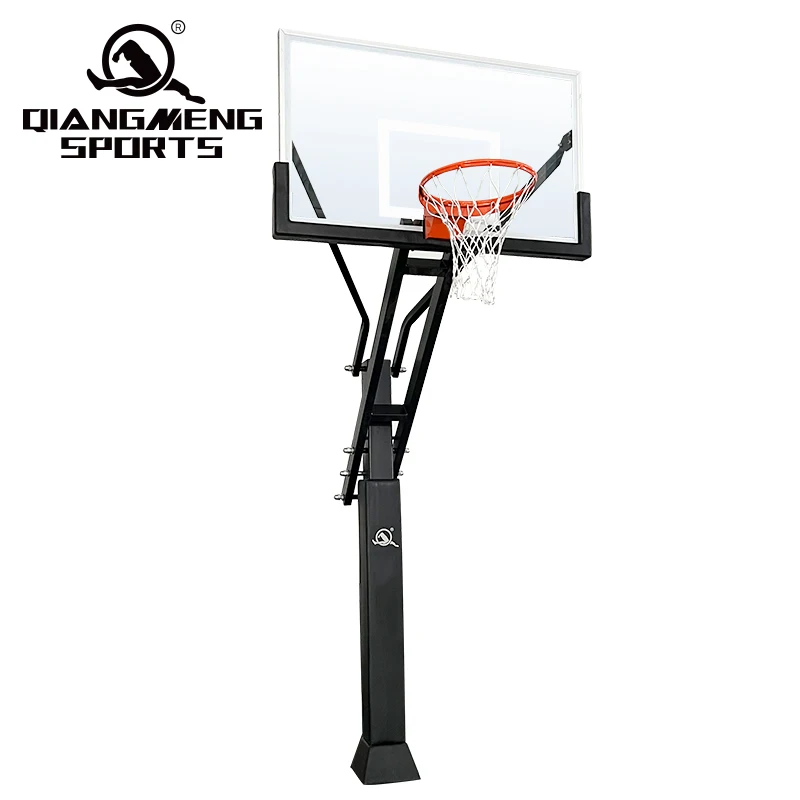 Basketball Training Equipment Adjustable Height 5.5-10' Hot Dipped Galvanized Inground Basketball Hoop 60''
Basketball Training Equipment Adjustable Height 5.5-10' Hot Dipped Galvanized Inground Basketball Hoop 60''