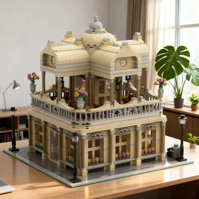 2335pcs MOC N IV Modular Streetscape Model Building blocks Construction Christmas gifts toy creative DIY idea Assemble
2335pcs MOC N IV Modular Streetscape Model Building blocks Construction Christmas gifts toy creative DIY idea Assemble