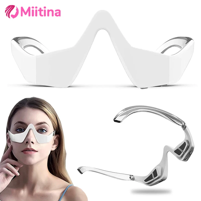 3D Red Light EMS Eye Massage Therapy Hot Compress Eyes Fatigue Relief Relaxation Relieve Dark Circles Fatigue Beauty Care Device
3D Red Light EMS Eye Massage Therapy Hot Compress Eyes Fatigue Relief Relaxation Relieve Dark Circles Fatigue Beauty Care Device