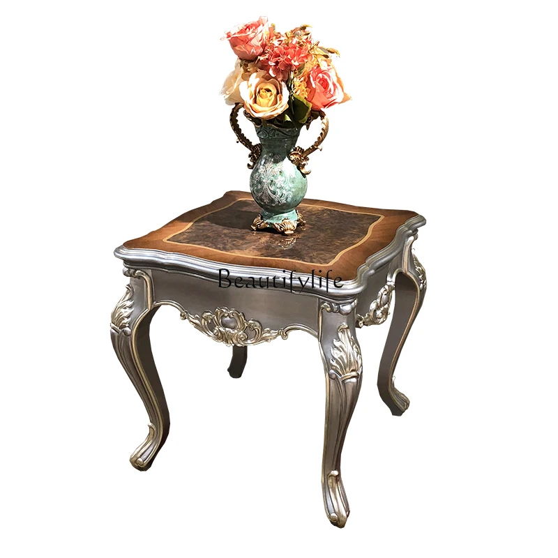 French small coffee table, European court living room sofa, high-end luxury solid wood carving flower phone table
French small coffee table, European court living room sofa, high-end luxury solid wood carving flower phone table