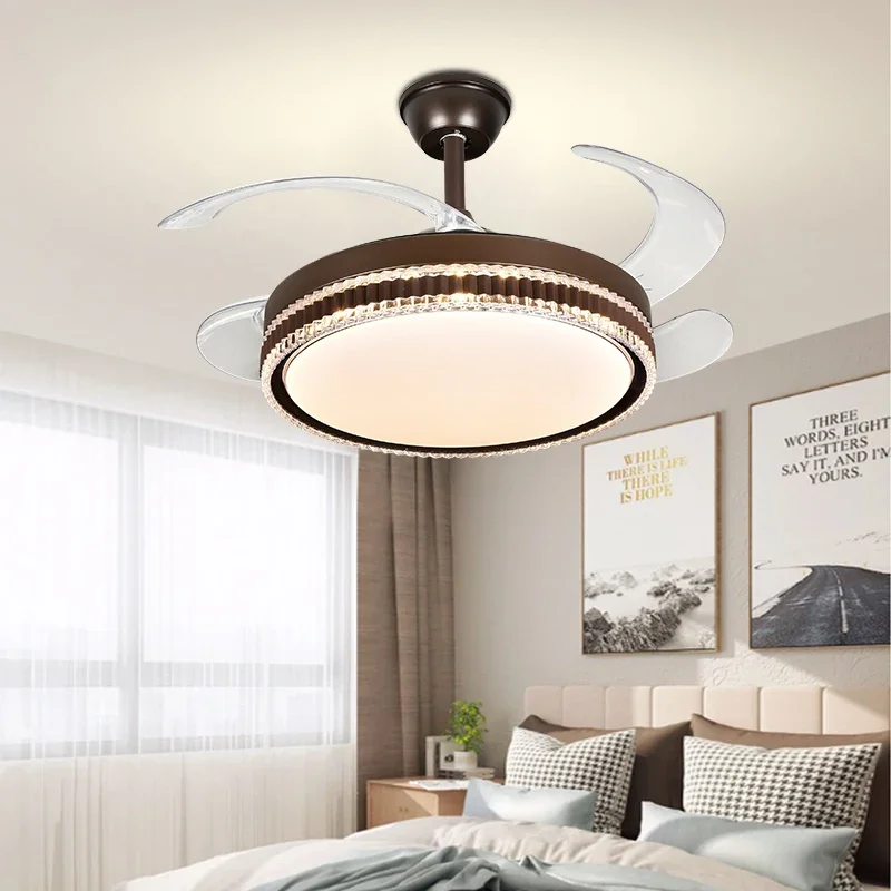 Modern LED Invisible Bladeless Ceiling Fan Chandelier Smart Home Decoration for Living Room Bedroom Children's Room Indoor Lamps
Modern LED Invisible Bladeless Ceiling Fan Chandelier Smart Home Decoration for Living Room Bedroom Children's Room Indoor Lamps
