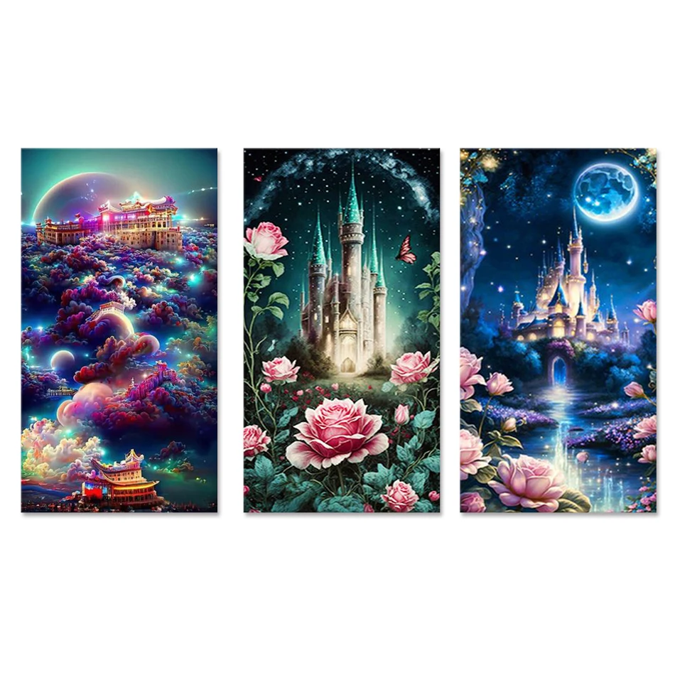 SDOYUNO Modern Paint By Numbers For Adults Fairyland Castle Home Decors Painting With Numbers Landscape Handicrafts Diy Gift
SDOYUNO Modern Paint By Numbers For Adults Fairyland Castle Home Decors Painting With Numbers Landscape Handicrafts Diy Gift