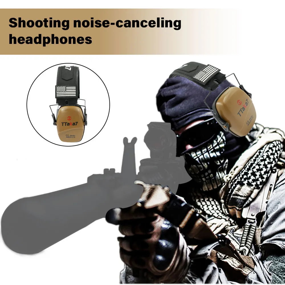 Ear Muff Outdoor Sports New lectronic Shooting Earmuffs Tactical Impact Sound Amplification Headset Ear Protection Anti-noise
Ear Muff Outdoor Sports New lectronic Shooting Earmuffs Tactical Impact Sound Amplification Headset Ear Protection Anti-noise