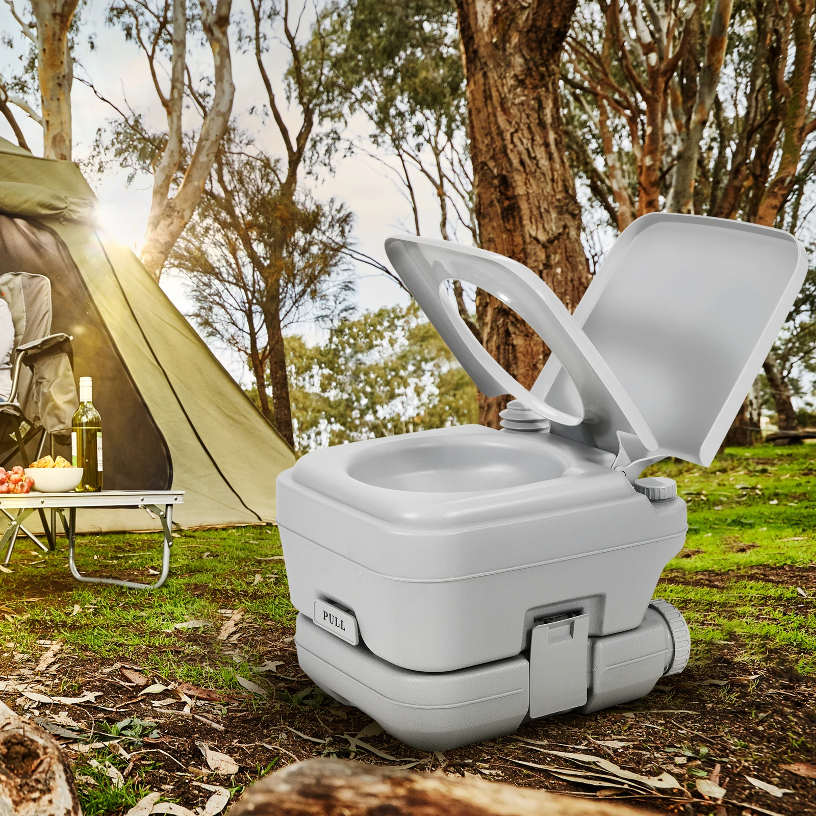 Portable Toilet 2.6 Gallon 10L Flush Travel Camping Outdoor Indoor Commode Potty
Portable Toilet 2.6 Gallon 10L Flush Travel Camping Outdoor Indoor Commode Potty