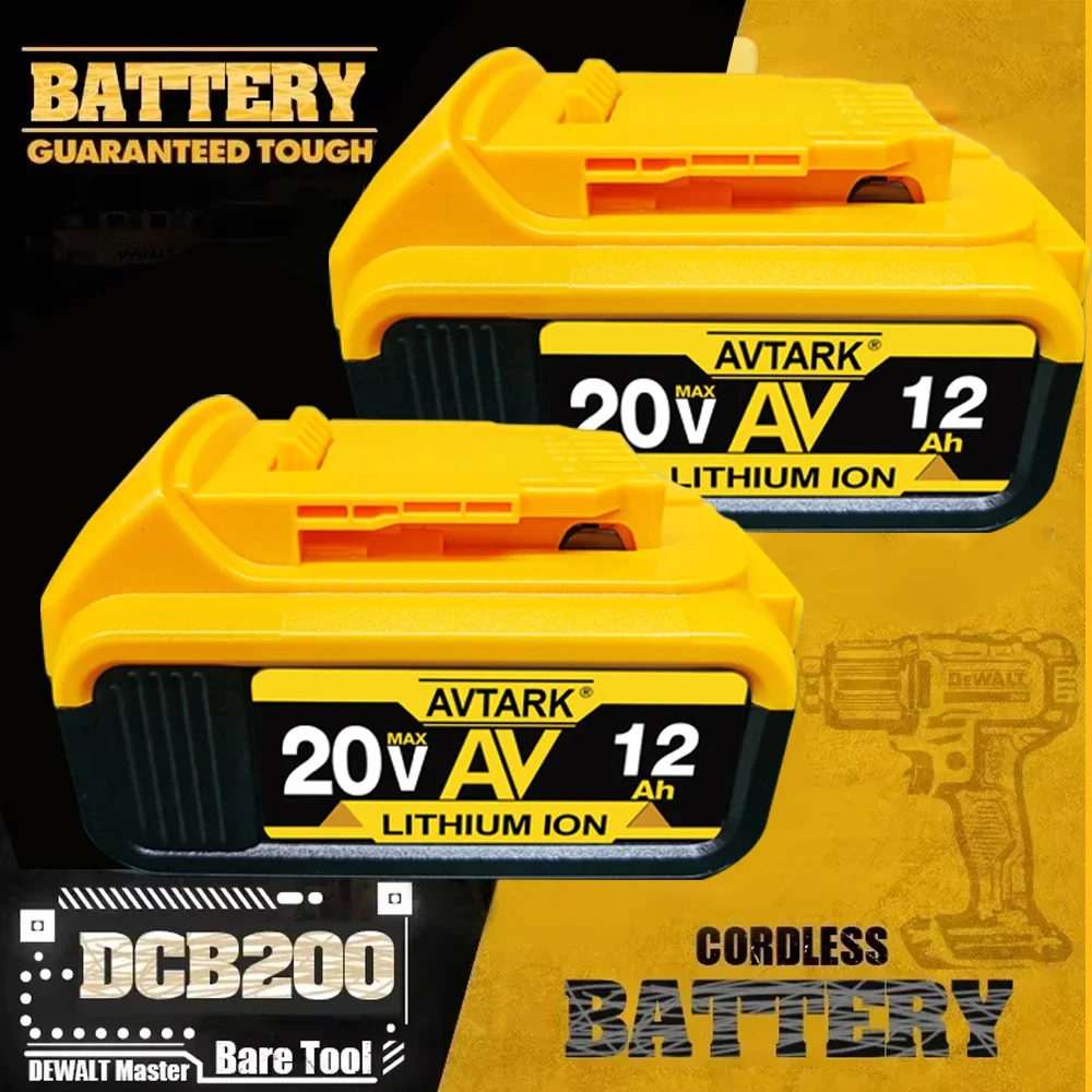 for EWALT 18V 12Ah Lithium-Ion Battery - Rechargeable for DCB115, DCB118 Chargers & 20V Tool Batteries, Genuine & Compatible
for EWALT 18V 12Ah Lithium-Ion Battery - Rechargeable for DCB115, DCB118 Chargers & 20V Tool Batteries, Genuine & Compatible